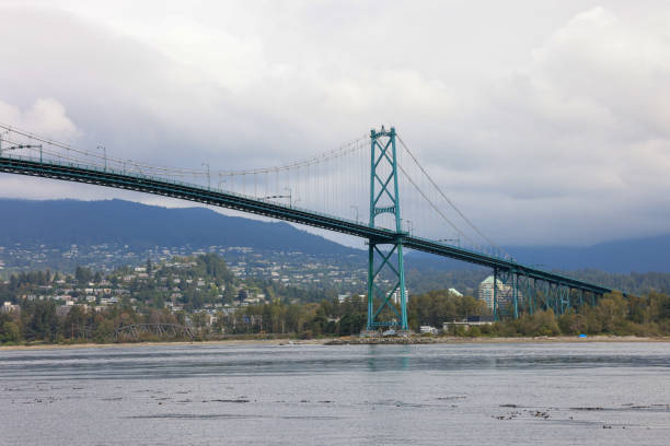 istock lions gate bridge in Vancouver 2177894449