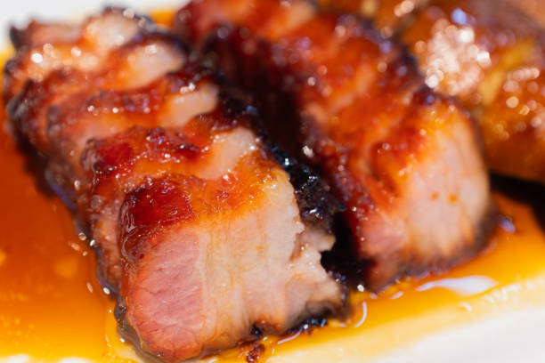 Carne de Porco Asiática no Micro-ondas: Sabor em Minutos - receita deliciosa profissional - passo 2