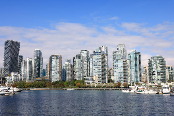 the skyline of Vancouver