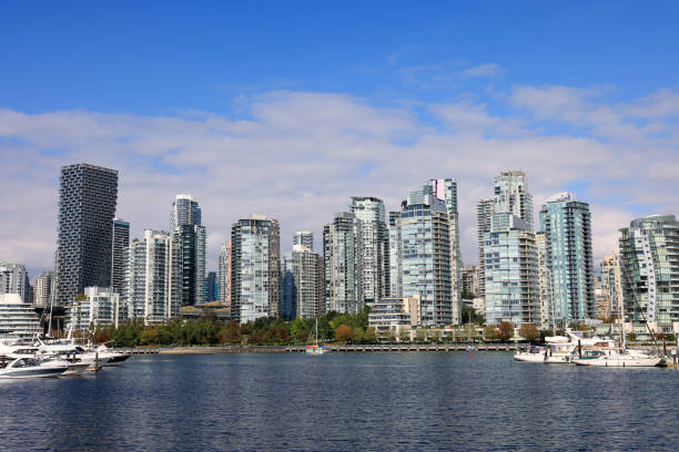 the skyline of Vancouver