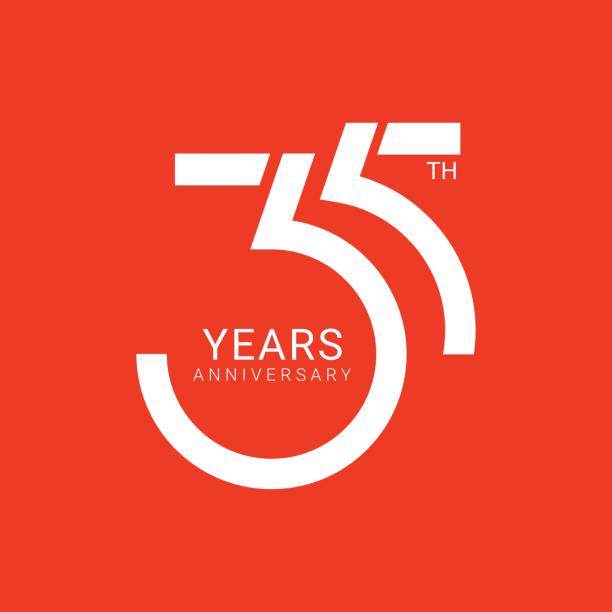 35th Lettering 410+ 35th Anniversary Logo Stock Illustrations, Royalty-Free Vector ...