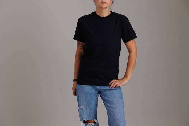 istock comfort colors t-shirt model for mockup 2177906636