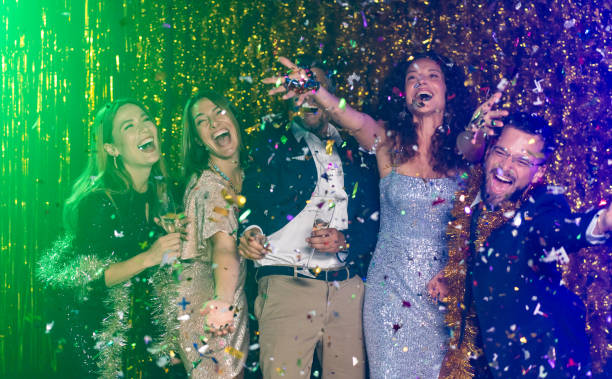 istock Friends celebrating New Year's Eve. 2177908483