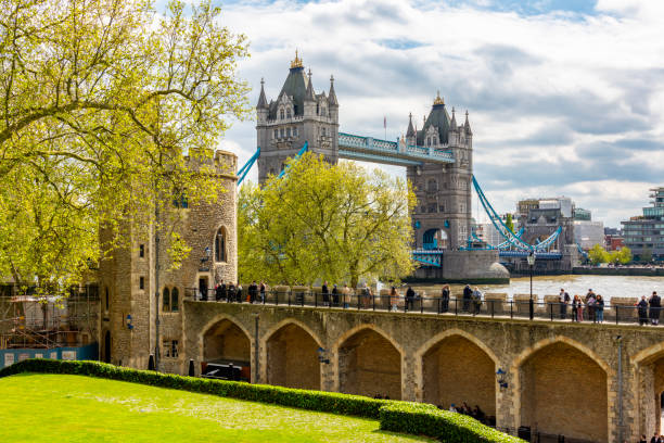 istock Tower bridge over Thames river seen from Tower of London, UK 2177910080
