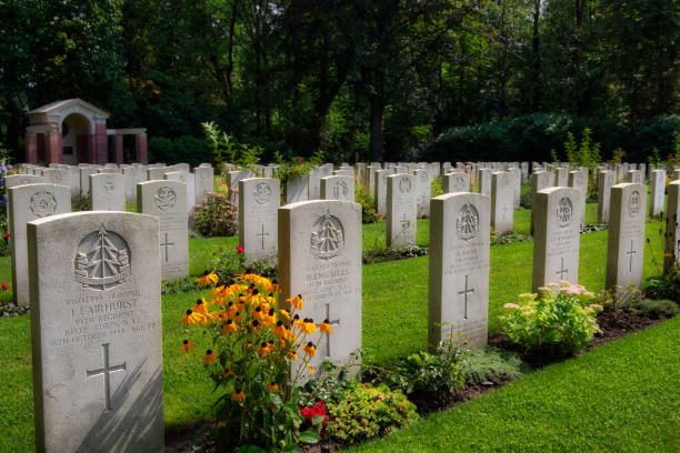 Groesbeek, the monument at the Canadian War Cemetery and Memorial