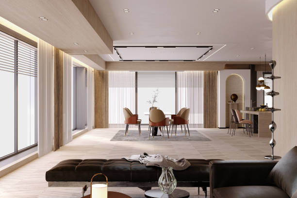 istock Interior design 3d render room corner and background of different corners with beautiful decoration, wall decoration 2177915788