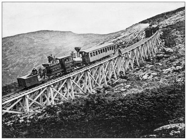 History and landmarks of USA: Jacob's Ladder, Mt Washington Railway