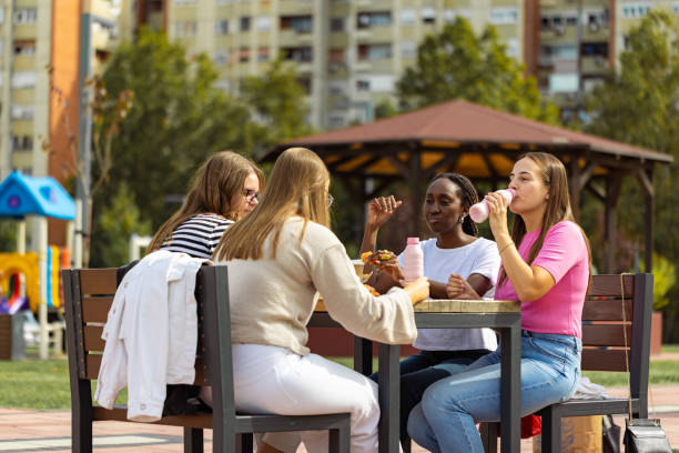 istock Friends hangout on sunny day 2177925909