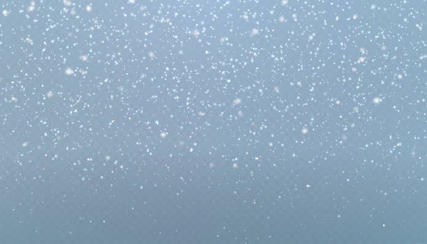 istock Christmas background. Powder snow. Magic bokeh shines with white dust. Small realistic glare on a transparent  background. Cold winter wind texture. Holiday vector blizzard. 2177936137