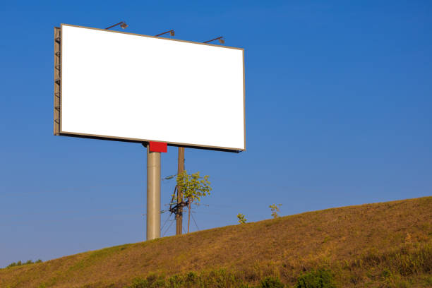 istock Background, billboards on city streets and along roads 2177942965
