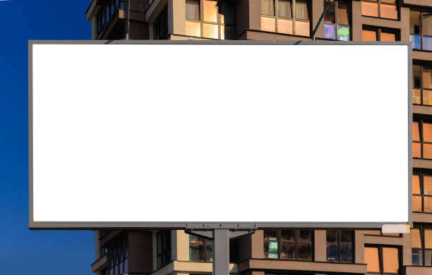 istock Background, billboards on city streets and along roads 2177945370