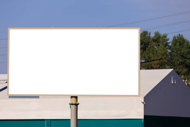 istock Background, billboards on city streets and along roads 2177945400