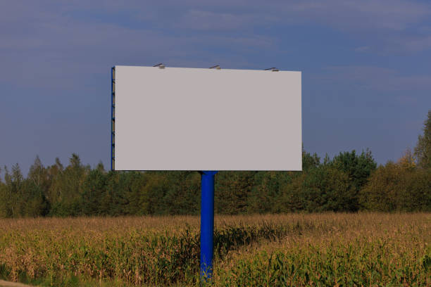 istock Background, billboards on city streets and along roads 2177945450