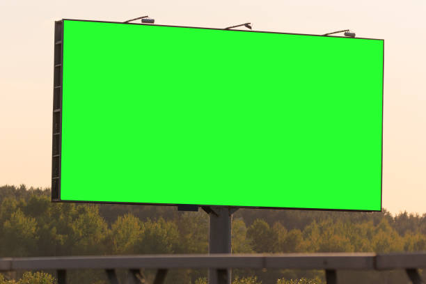 istock Background, billboards on city streets and along roads 2177945606