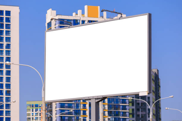 istock Background, billboards on city streets and along roads 2177945800