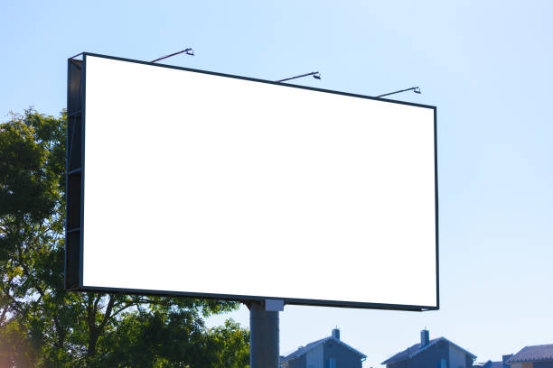 istock Background, billboards on city streets and along roads 2177945991