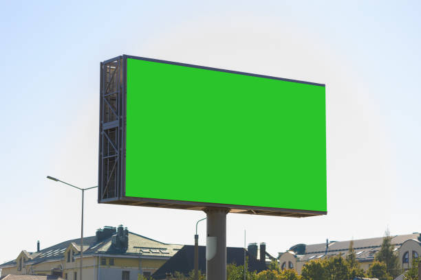 istock Background, billboards on city streets and along roads 2177946008