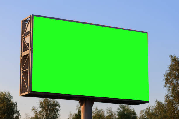 istock Background, billboards on city streets and along roads 2177946143