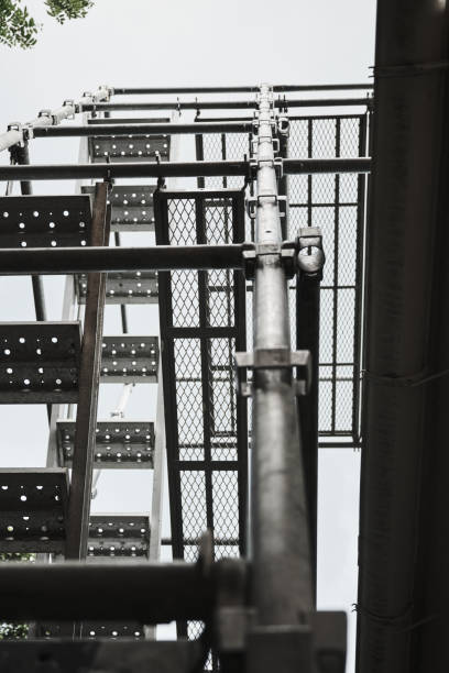 istock Scaffolding leading to the roof 2177947185