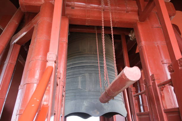 istock large old Chinese bell in Bell Tower in Beijing, China 2177950342
