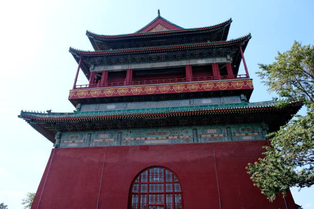 istock Drum Tower in Beijing, China. Old ancient Chinese architecture 2177950584