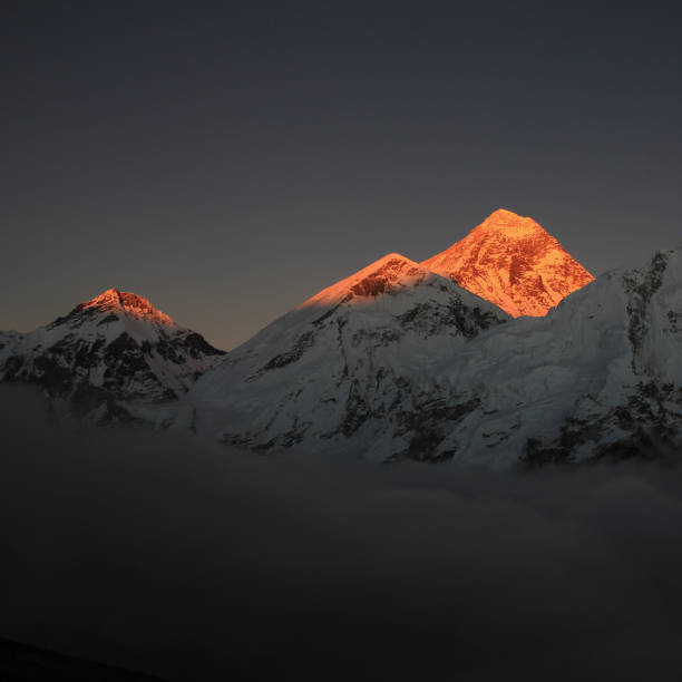 istock Mount Everest at sunset, autumn evening, Nepal. 2177952379