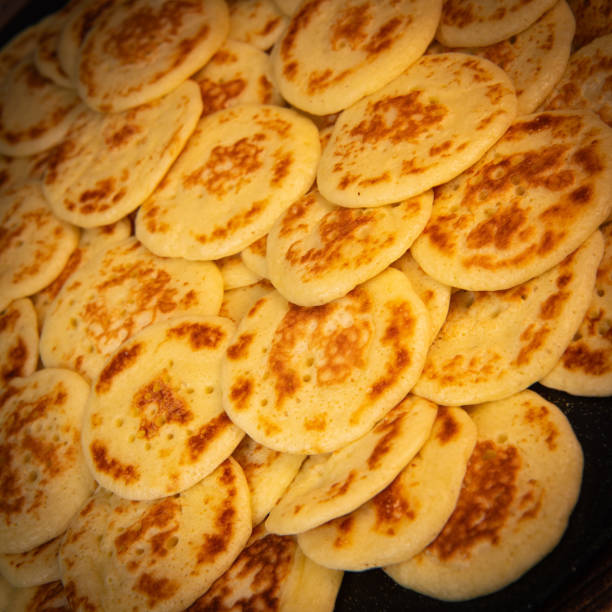 istock Close up Cocktail Blinis or mini blinis 2177952451