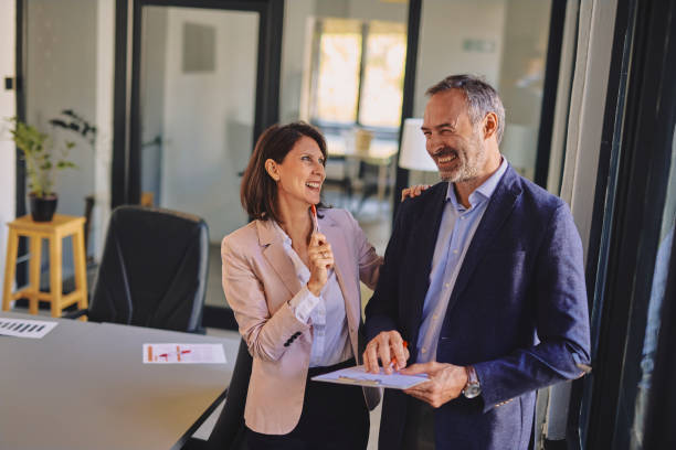 istock Business Team Engaged in Office Discussion 2177952825