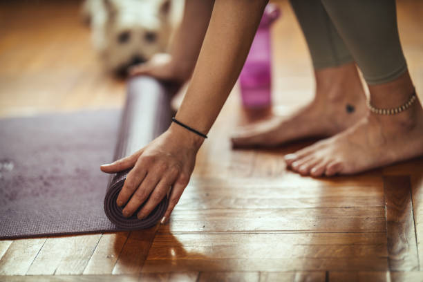 istock Yoga - Part Of Her Daily Routine 2177967743