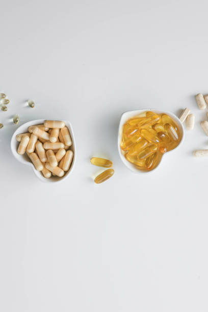 istock Tablets and vitamins on white background, banner advertising, pharmaceuticals 2177968007