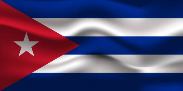 istock Flag of Cuba. Cuban national symbol in official colors. Template icon. Abstract vector background 2177968375