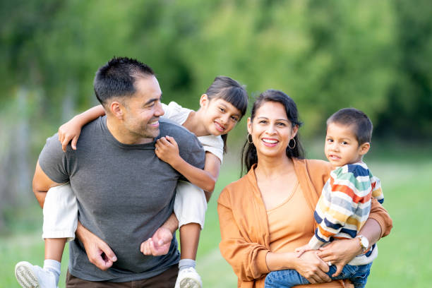 istock Family Fall Portrait 2177968856