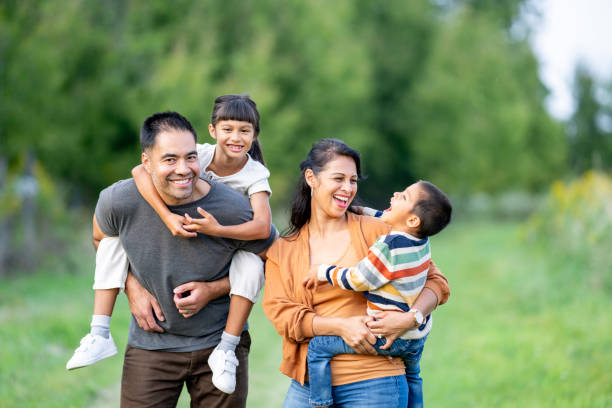 istock Family Fall Portrait 2177968866