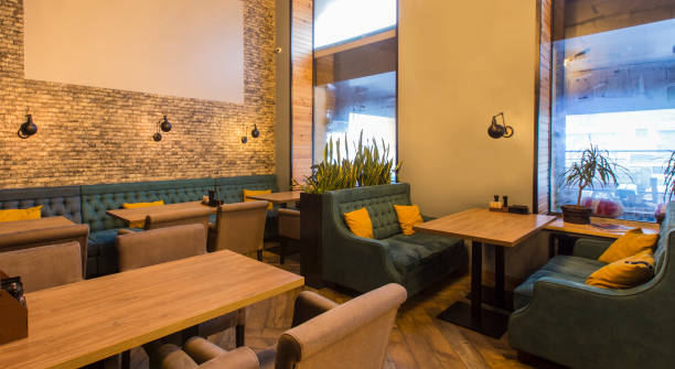 istock Interior design and atmosphere of restaurant or cafe 2177971250