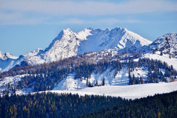istock Winter in Austria. Late autumn in the Austrian Alps. 2177980059