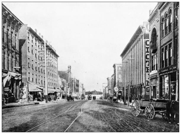 istock History and landmarks of USA: Burlington, Iowa 2177981441
