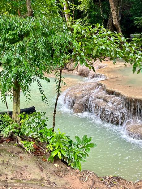Thailand-  Erawan national park- waterfall