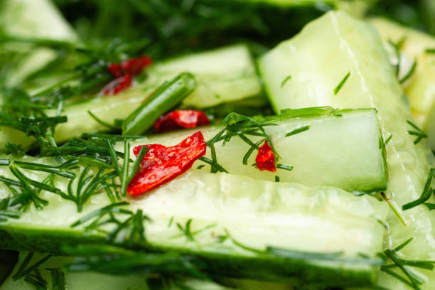 cucumber salad with sesame