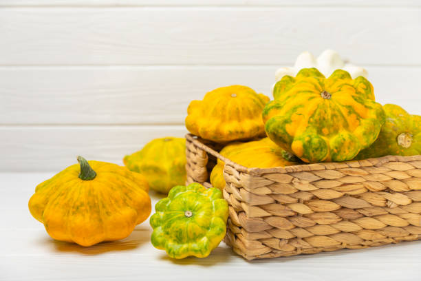 Beautiful shape of pumpkins in a pool table arrangement. Star like pumpkin. Located in Corona, California.