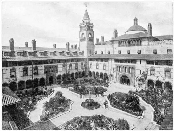 istock History and landmarks of USA: Court, Ponce de Leon 2177990596