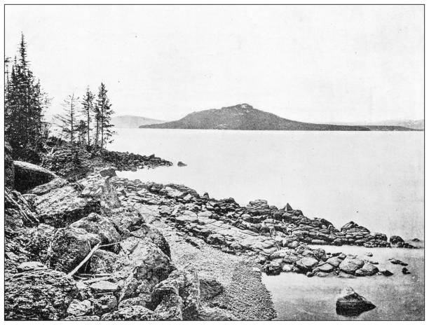 History and landmarks of USA: Yellowstone Lake, Colorado