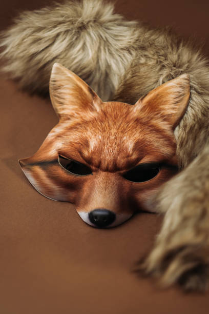 istock Mask and tail of a fox, quadrober, youth direction 2177992070