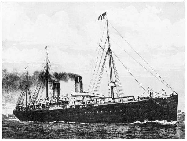 History and landmarks of USA: Transatlantic Steamship Majestic