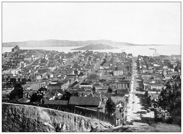 istock History and landmarks of USA: San Francisco, from Russian Hill 2177992220