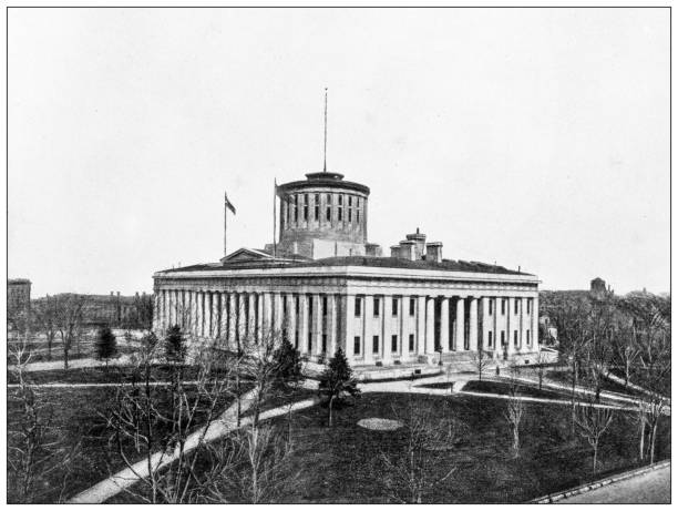 istock History and landmarks of USA: Ohio state Capitol, Columbus 2177993031