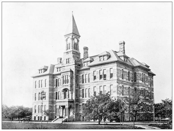 istock History and landmarks of USA: Adelbert College, Cleveland, Ohio 2177993767