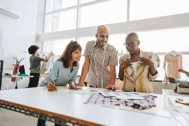 istock Group of people in the sewing studio 2178006473