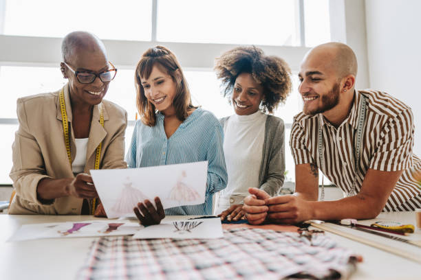 istock Group of people in the sewing studio 2178006537