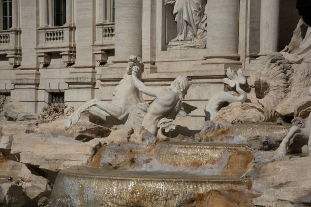 istock Trevi Fountain's Symbolic Guardians 2178006776