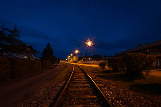 istock Evening and night streets with lights in Ceske Budejovice CZ 10 09 2024 2178009209